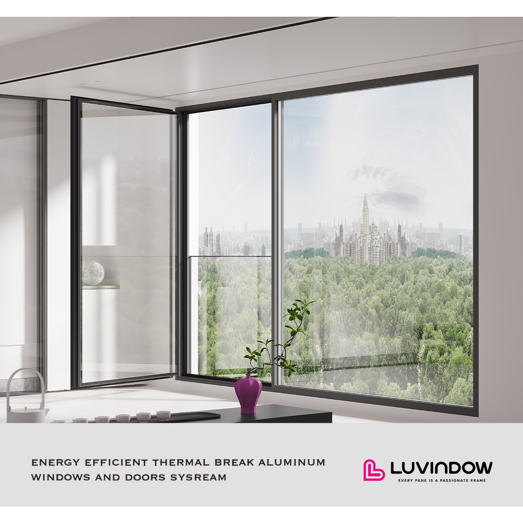 BREAK THE FRAME, EMBRACE THE VIEW — F37 Tilt-Turn Series from Luvindow