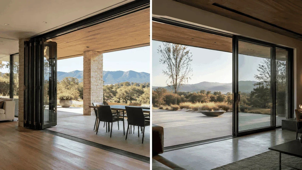 Bifold Doors vs Sliding Doors for Large Openings With Clearances, Sightlines, and Site Fit