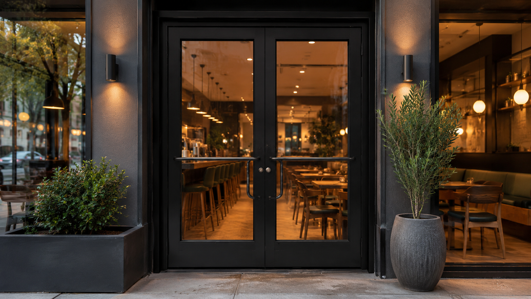 Commercial Storefront Doors for Restaurants and Cafes: Noise Control, Comfort, and Daily Use