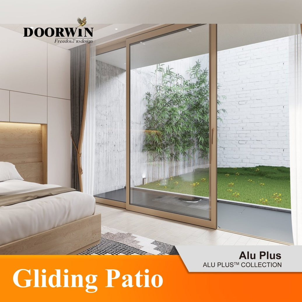 ALU PLUS COLLECTION for sale,gliding patio door - Shandong Doorwin Construction Co., Ltd.