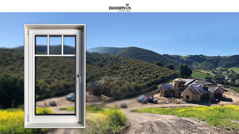 Doorwin Project Of Pine Wood Tilt Turn Casement Windows With Grilles - Shandong Doorwin Construction Co., Ltd.