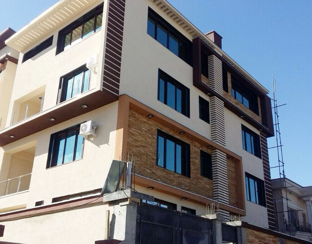 Oak Wood Clad Aluminum Windows Project of Minister's Office in Afghanistan - Shandong Doorwin Construction Co., Ltd.
