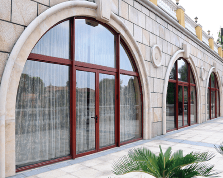 Wood Grain Finishing Aluminum Windows - Shandong Doorwin Construction Co., Ltd.
