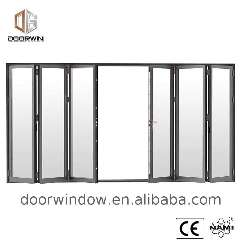 Best sale quality bifold doors pvc or aluminium prefinished - Doorwin Group Windows & Doors