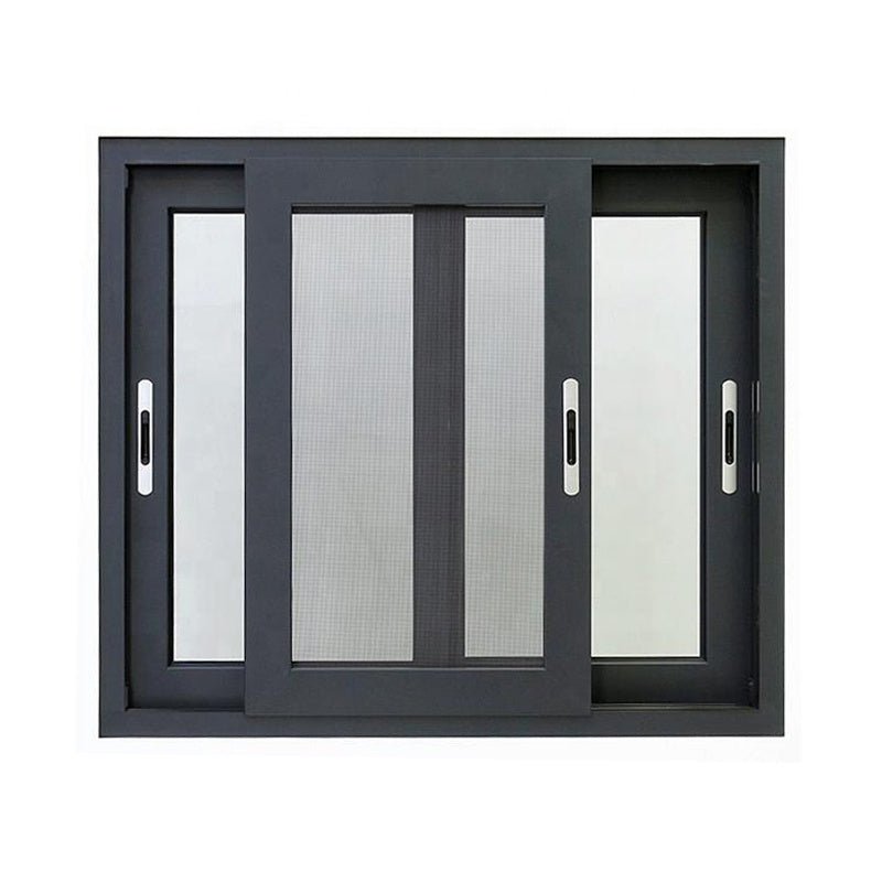 Blue tinted glass sliding window aluminum windows track by Doorwin on Alibaba - Doorwin Group Windows & Doors