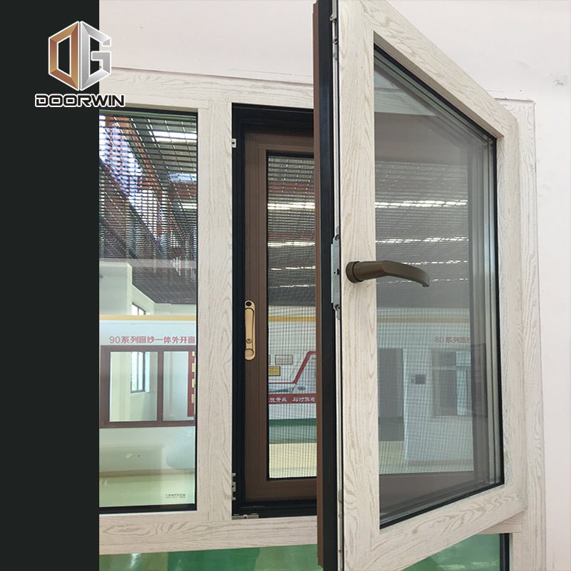 burglar proof Tilt up and turn aluminum casement window - Doorwin Group Windows & Doors