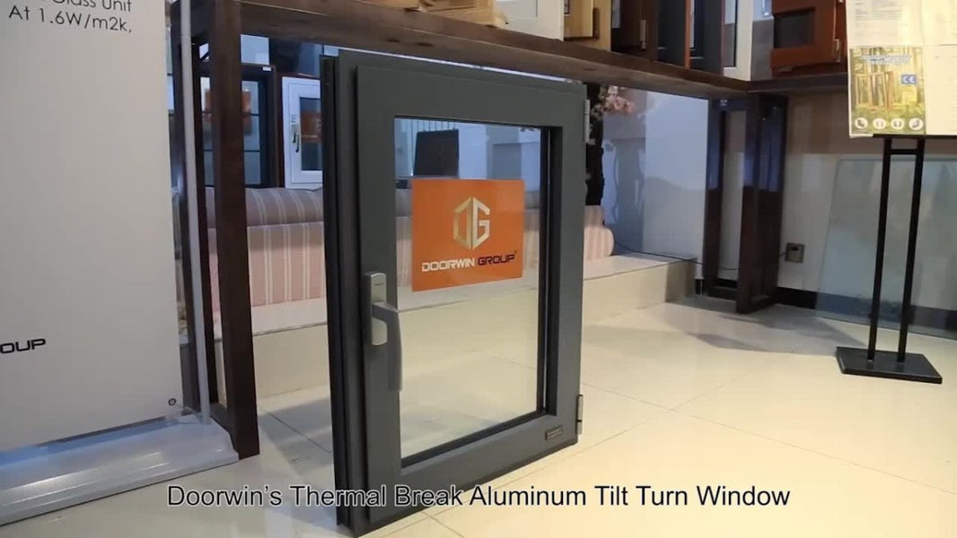 Cheapest price Sound proof high Air tightness aluminum Glass Casement Windows floor to ceiling windows - Doorwin Group Windows & Doors
