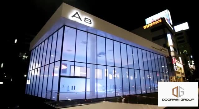 China factory supply pdlc smart glass LCD switchable privacy glass power on clear power off frosted used in court - Doorwin Group Windows & Doors