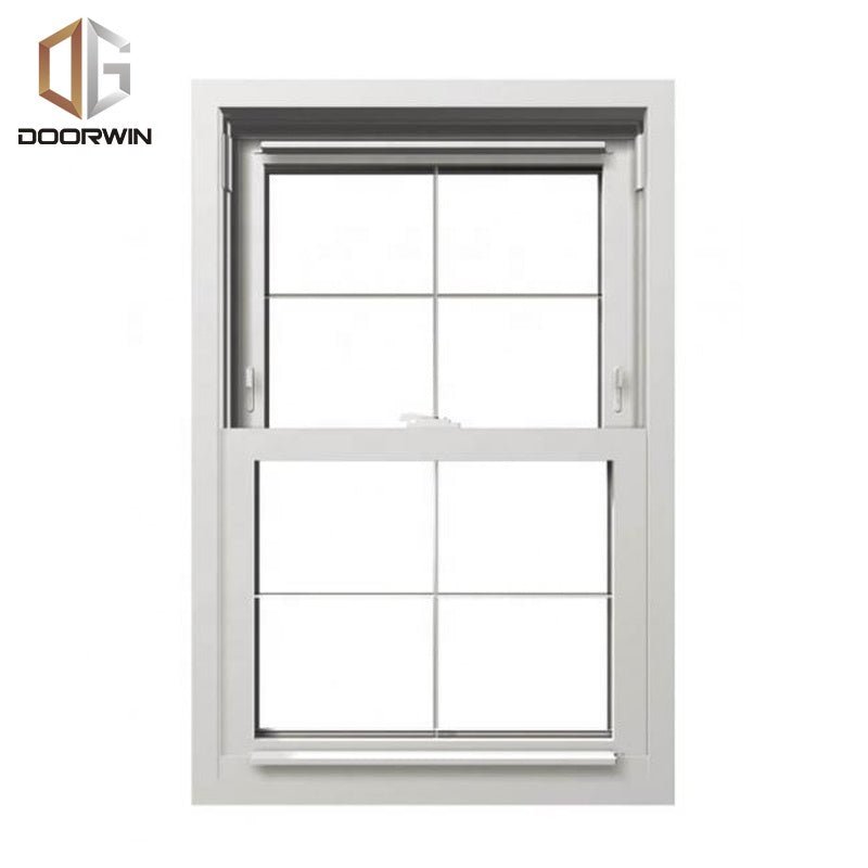 Customized made aluminium double glazed doors and window double hung impact windows by Doorwin on Alibaba - Doorwin Group Windows & Doors