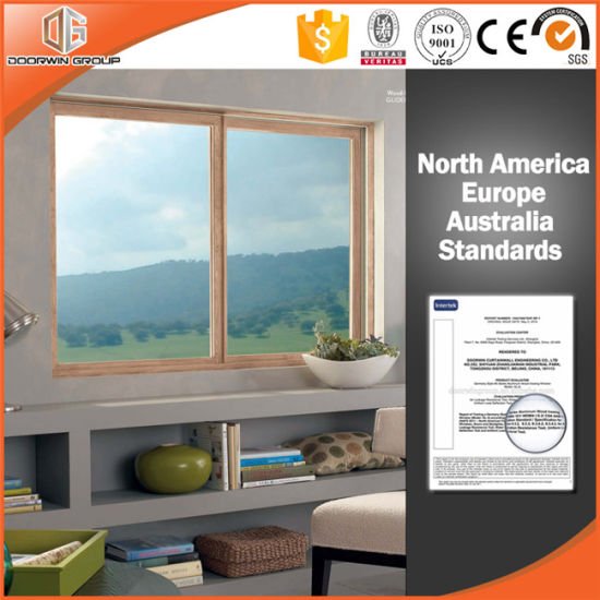 Diverse Optional Wood Species and Colors Double Glazing Glass Window, America Style Wood Clad Aluminum Gliding Window - China Aluminum Sliding Window, Sliding Window - Doorwin Group Windows & Doors