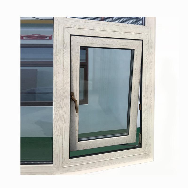 DOORWIN 2021Wood grain color awning window aluminum casement windows - Doorwin Group Windows & Doors