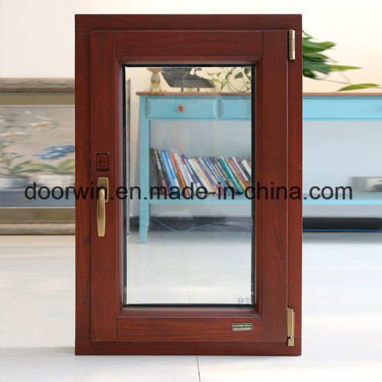 Dubai Solid Wood Aluminum Tilt Inward Opening Casement Window for Villas - China Wood Window, Aluminum Window - Doorwin Group Windows & Doors