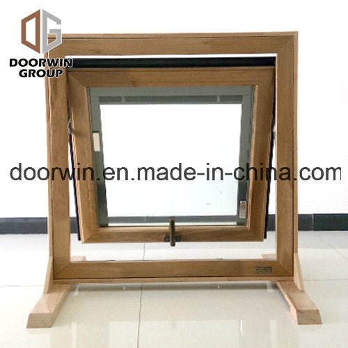 Durable Solid Oak Wood Top Hung Aluminum Alloy Window, Customized Size of Aluminum Awning Windows - China Aluminum Awing Window, Aluminum Window - Doorwin Group Windows & Doors
