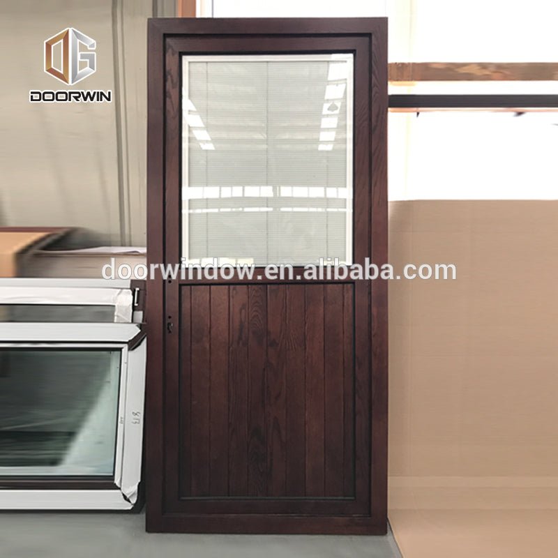 home front design swing wooden door invisible doorby Doorwin - Doorwin Group Windows & Doors