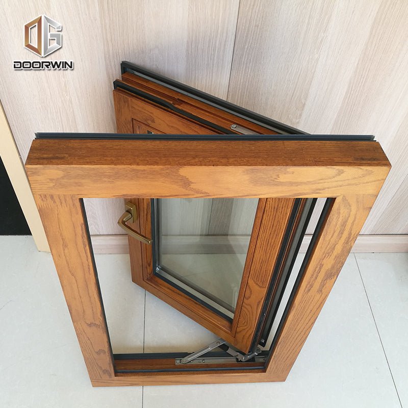 Las Vegas inexpensive professional double glazed aluminium wood windows 3 glass - Doorwin Group Windows & Doors