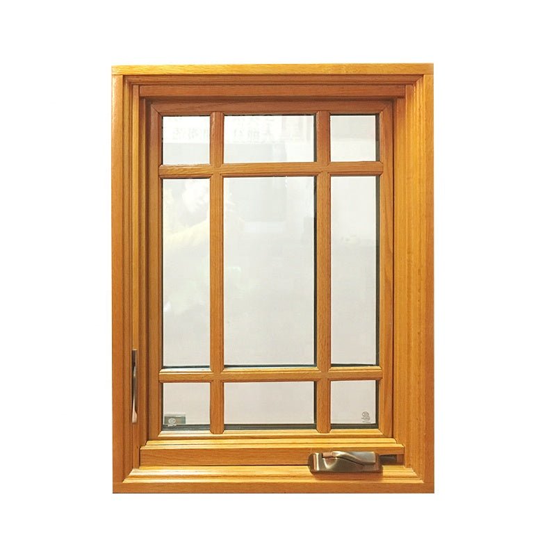 Los Angels popular hot sell window grills design for sliding windows crank casement window 24 x 42 with grille by Doorwin - Doorwin Group Windows & Doors