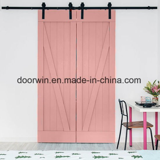 Nice Looking Office Doors Interior Manual Sliding Door Pine/Oak Wood Kitchen Door - China Factory Direct Interior Doors, Interior Doors - Doorwin Group Windows & Doors