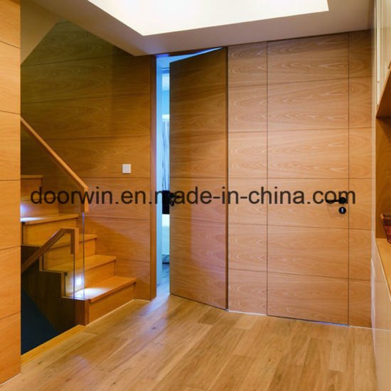 North America Fancy Doors Wooden House Doors Brown Color Made of Oak Wood - China Fancy Doors, Wooden House Doors - Doorwin Group Windows & Doors
