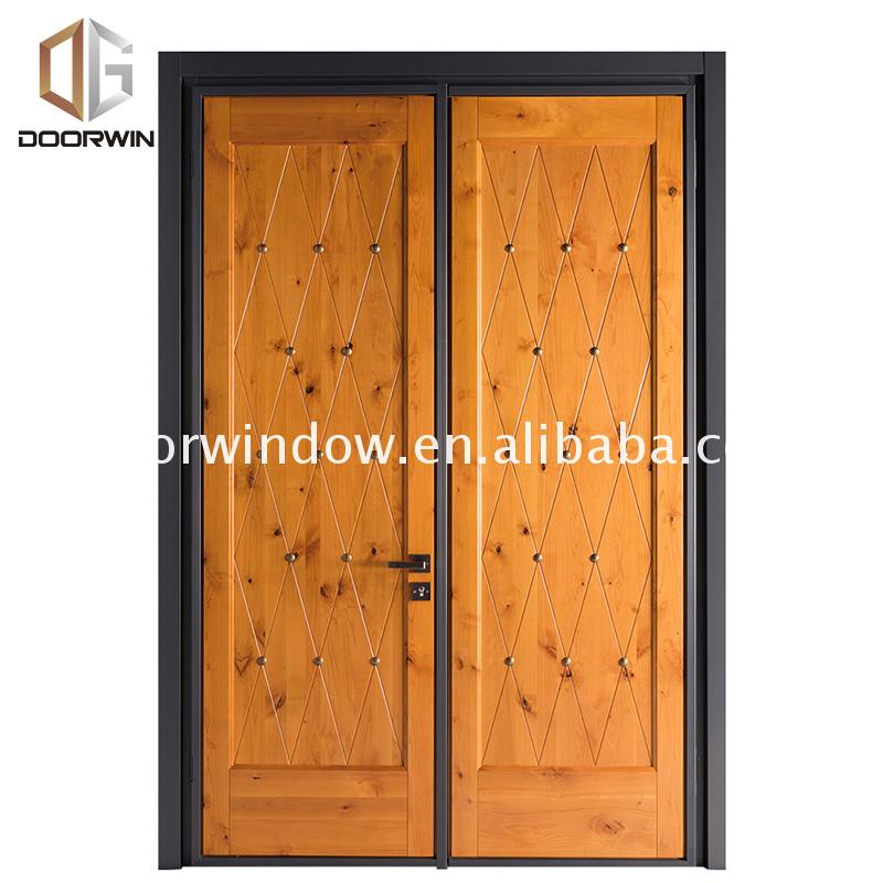 Original factory oak double doors new wood door style design 2016 - Doorwin Group Windows & Doors