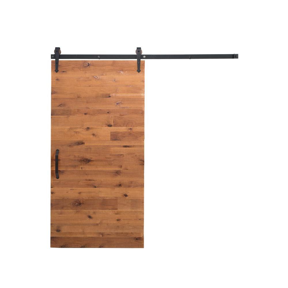 Shaker Style Horizontal Plank Bypass Barn Door by Doorwin - Doorwin Group Windows & Doors