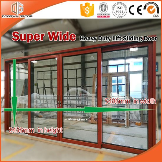 Super Large Lift and Sliding Door with Double Glazed or Triple Glazed - China Super Large Lift Sliding Door, Double Glazed Sliding Door - Doorwin Group Windows & Doors