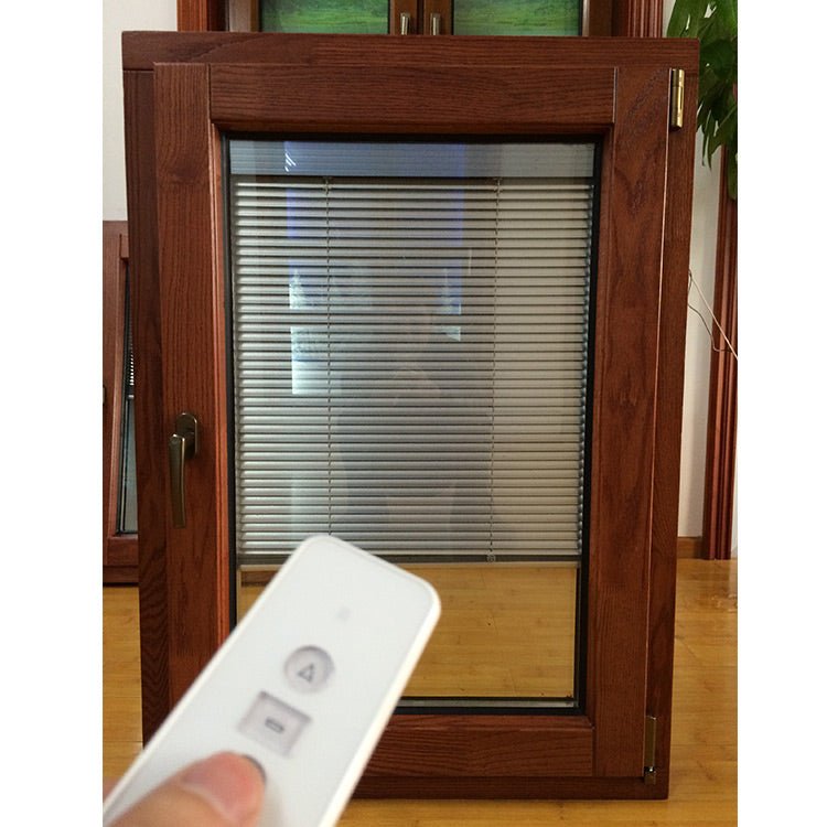tilt turn window-23 integral blinds tilt turn window with remote controller - Doorwin Group Windows & Doors