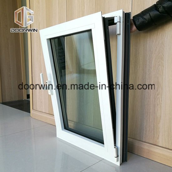 White Color Aluminium Glass Windows for Aruba Customer - China Aluminum Window, Aluminium Window - Doorwin Group Windows & Doors