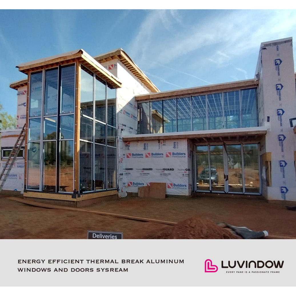 Luvindow Residential Glass Wall- Where Modernity Meets Comfort in South Carolina
