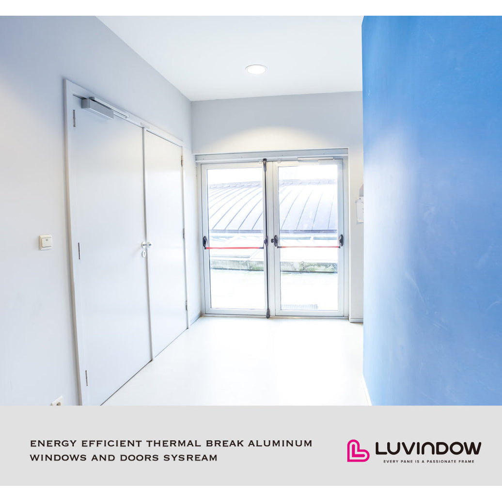 Luvindow Glass Emergency Exit Door