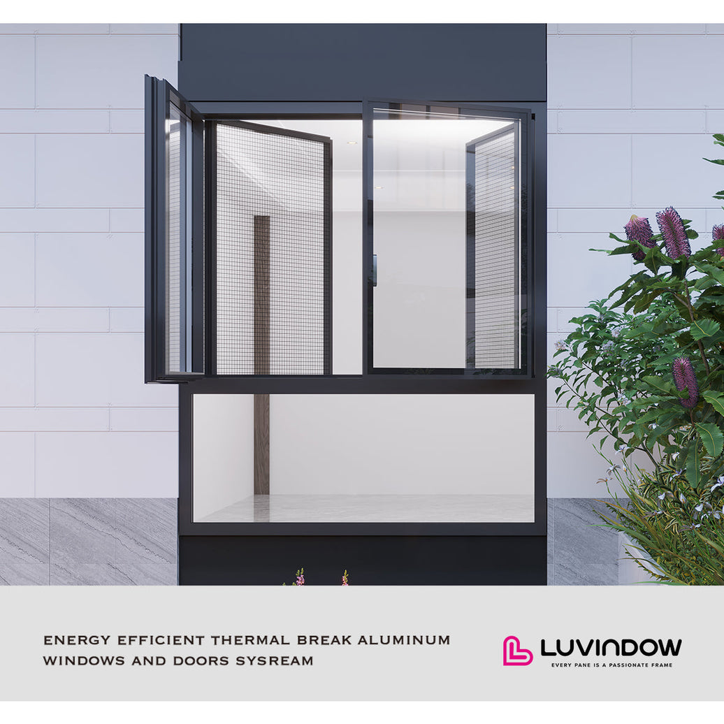 SLIMMER FRAMES, BIGGER LIFE--Vision Max Series F20 Push-out Casement Windows