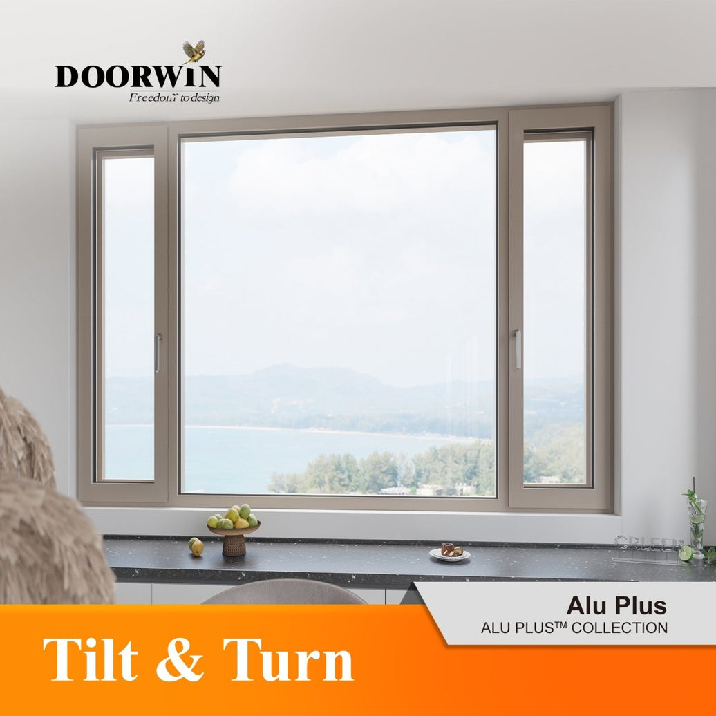 ALU PLUS COLLECTION, tilt & turn window - Shandong Doorwin Construction Co., Ltd.