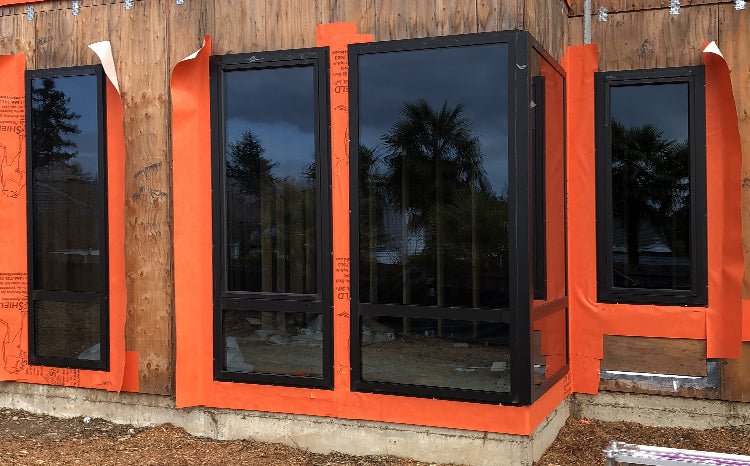 Doorwin Black Aluminum Tilt Turn Window Project In Seattle Of Washington - Shandong Doorwin Construction Co., Ltd.
