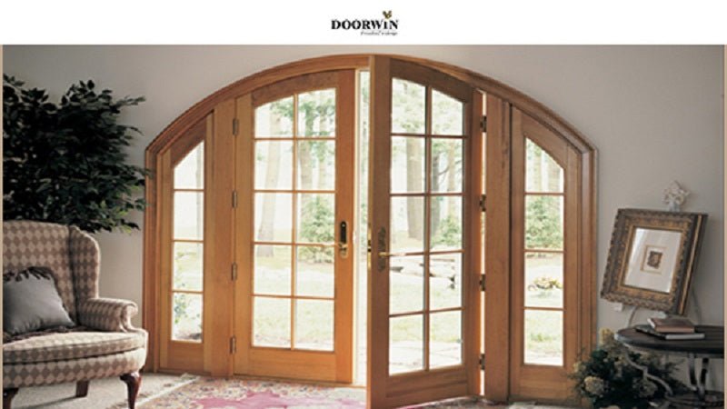 Doorwin Project Of Arched Wood French Doors - Shandong Doorwin Construction Co., Ltd.