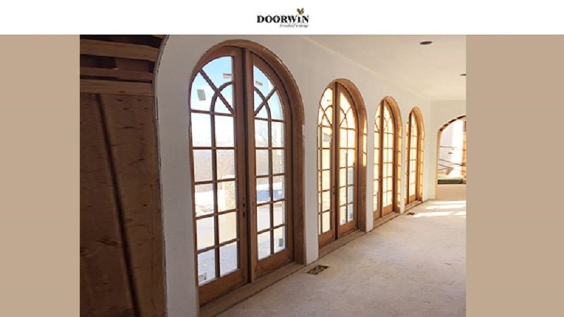Doorwin Project Of Classic Wood French Doors - Shandong Doorwin Construction Co., Ltd.