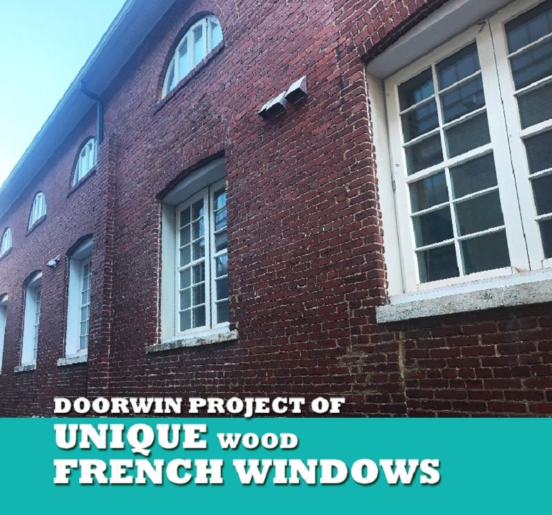 Doorwin Project Of Unique Wood French Windows - Shandong Doorwin Construction Co., Ltd.