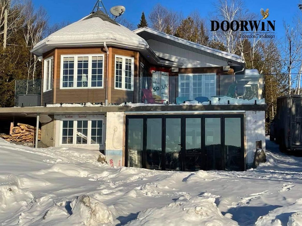 Thermal Break Aluminum Heavy Duty Bi-Folding Door - Shandong Doorwin Construction Co., Ltd.