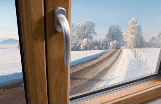 Tilt Turn Wood Window with Aluminum Cladding for North America Climates - Shandong Doorwin Construction Co., Ltd.