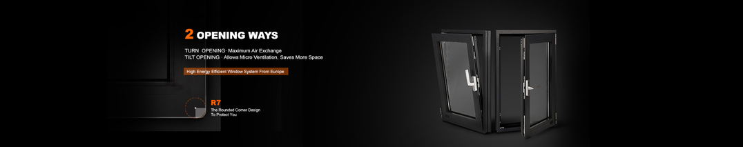 ENERGY EFFICIENT TILT & TURN WINDOWS