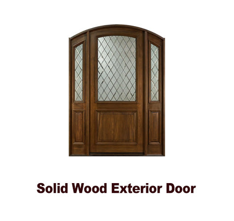 Solid Wood Exterior Doors