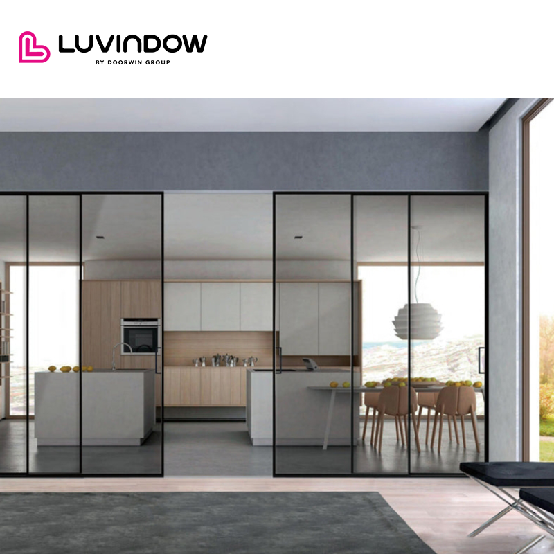 California Slim Narrow Frames large view sunshine transparency exterior heavy duty lift and slide sliding doors