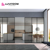 California Slim Narrow Frames large view sunshine transparency exterior heavy duty lift and slide sliding doors — thumbnail 3