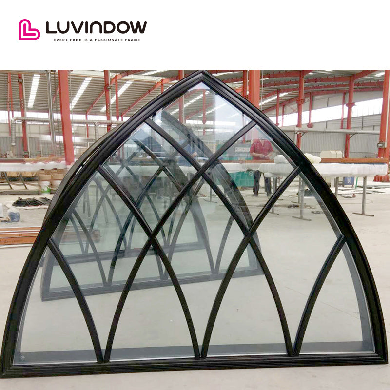 USA Denver LUVINDOW Wholesale price window security guard burglar bars Black Aluminum Frame