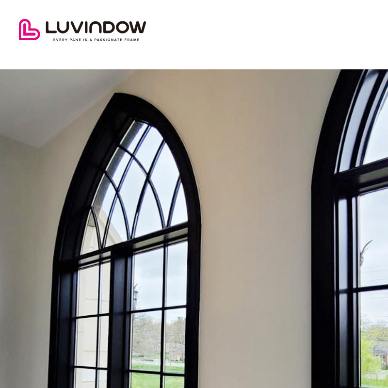 USA Denver LUVINDOW Wholesale price window security guard burglar bars Black Aluminum Frame — product image 4