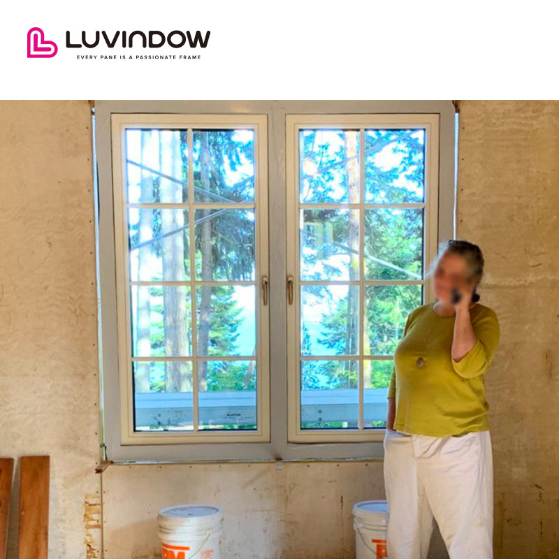 Wooden Double Swing Windows