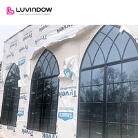 USA Denver LUVINDOW Wholesale price window security guard burglar bars Black Aluminum Frame — thumbnail 5