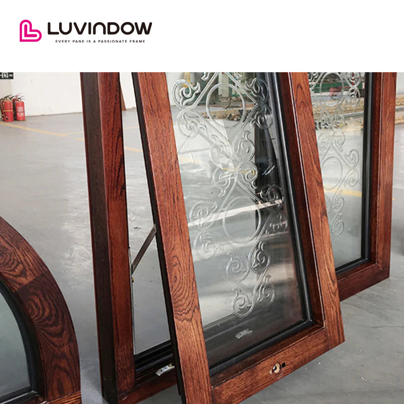 Gothic Style Wooden Specialty Shapes Window