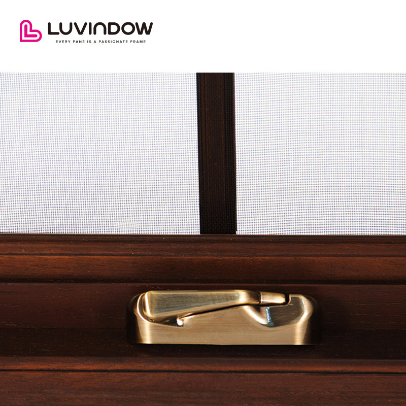 Wood Finished Crank Open Casement Windows