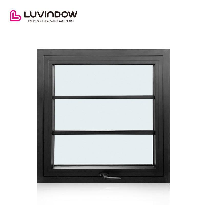 Aluminium Double Glass Hinges Window