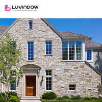 White Grille Aluminum Awning Windows