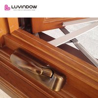 Wood Finished Crank Open Casement Windows